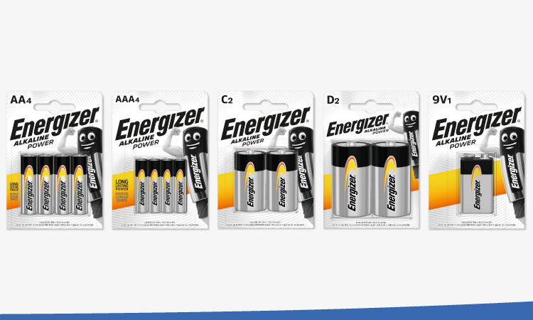 Energizer Alkaline Power alkaliska batterier