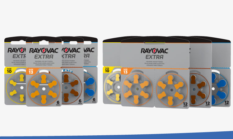 Rayovac hörapparatsbatterier EXTRA